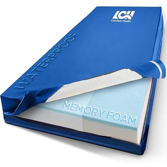 Hospital Bed Mattress Twin XL Gel Memory Foam