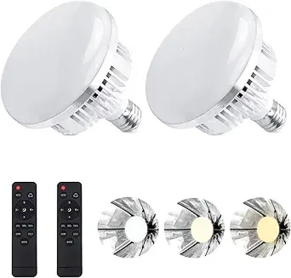 Skytex 2-Pack 135W Dimmable Tricolor LED Bulbs