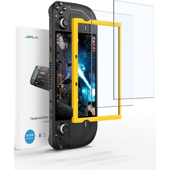 JSAUX 2-Pack Steam Deck Screen Protectors