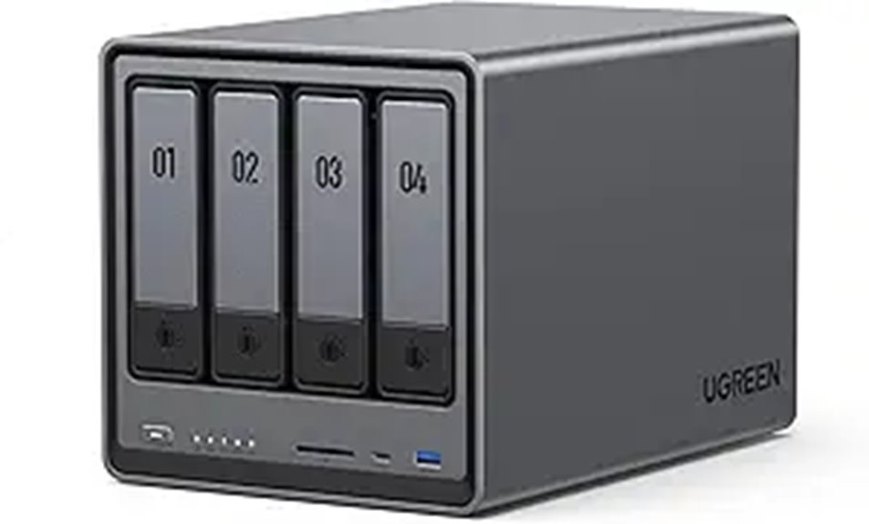 UGREEN 4-Bay NAS Desktop with Intel N100 CPU