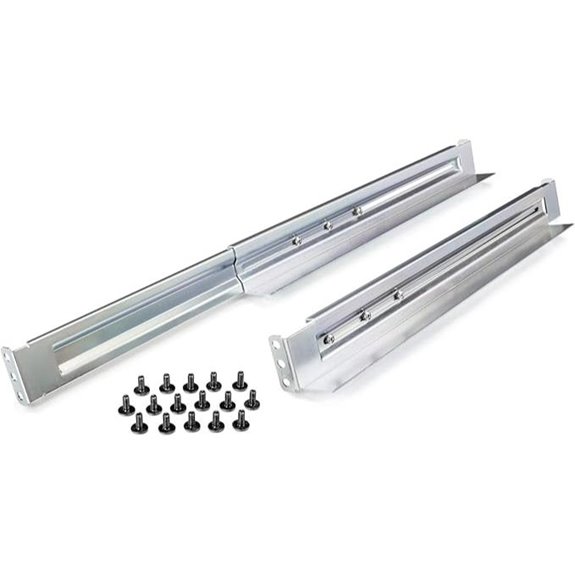 CyberPower 4POSTRAIL 4-Post Universal Rack Mount Rail Kit Silver