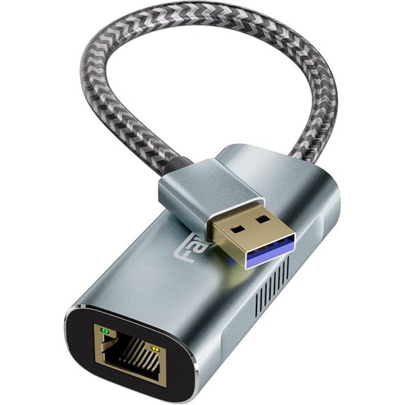 USB 3.0 to Ethernet Gigabit Adapter for PC/Mac