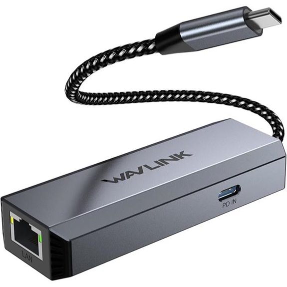 WAVLINK USB-C Ethernet Adapter with 95W PD