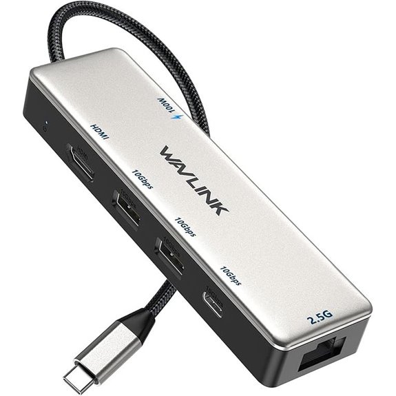 WAVLINK USB-C Hub with 2.5G Ethernet & 4K HDMI
