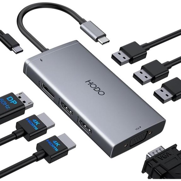 USB C Docking Station for Multiple Monitors