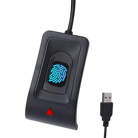 USB Fingerprint Reader for Windows with Extension Cable
