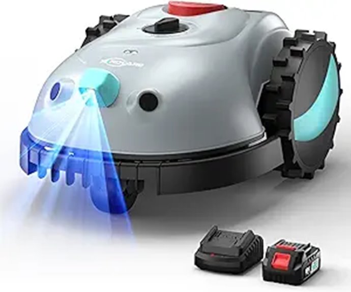 V100 Robotic Lawn Mower with Navigation and Sensors