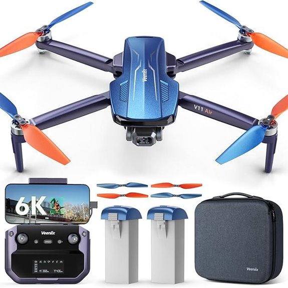 V11Air Drone with 6K UHD Camera and 70-Min Flight
