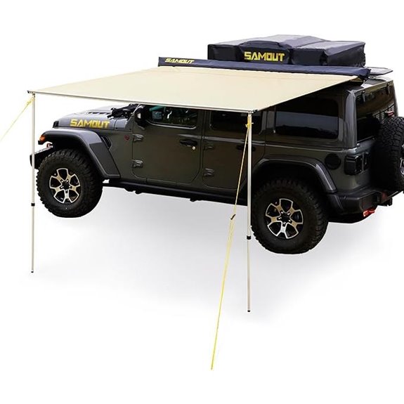 Vehicle Rooftop Pullout Awning for Jeep/SUV/Truck