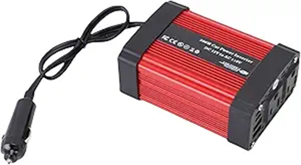 300W Car Power Inverter with USB for Road Trips