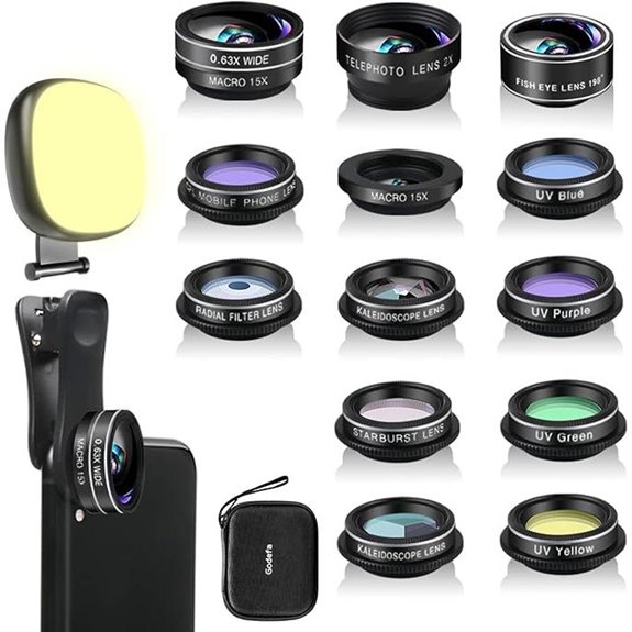 Godefa 14-in-1 Smartphone Camera Lens Kit