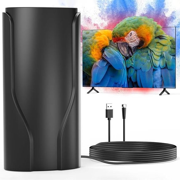 Indoor/Outdoor TV Antenna for 4K/8K Smart TVs