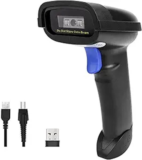NETUM Bluetooth & Wired Barcode Scanner for Multiple Devices