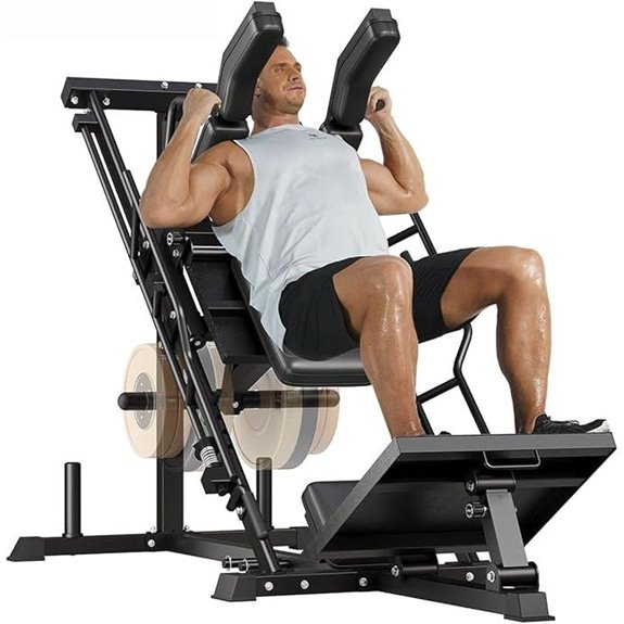 Garvee 3-in-1 Leg Press Machine for Home Gym
