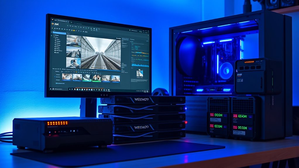 video editing storage considerations