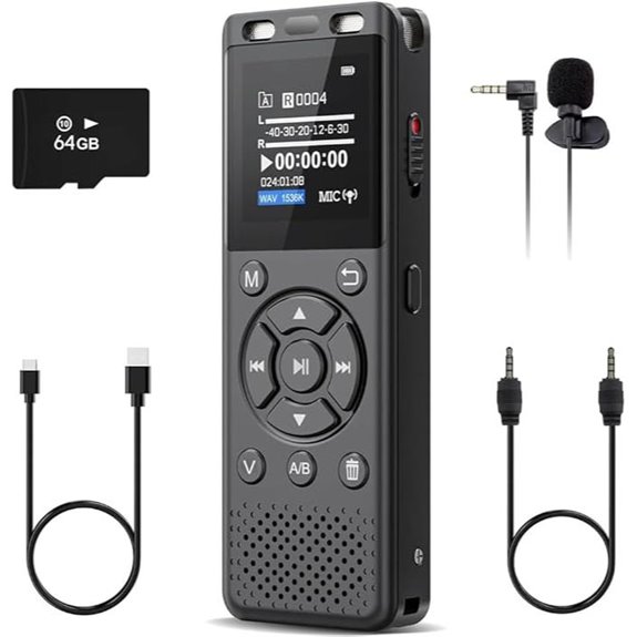 Digital Voice Recorder with Playback and Noise Reduction