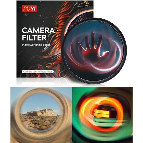 Vortex Camera Effect Filter for DSLR and Video
