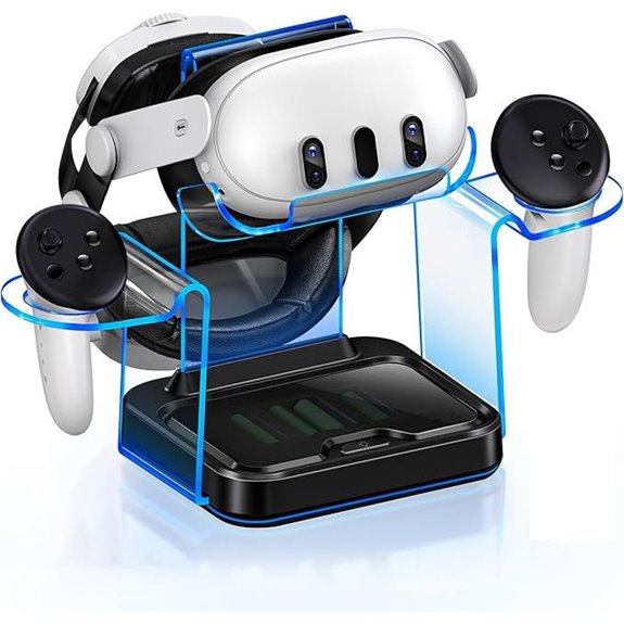 Quest VR Controller Charging Dock Station