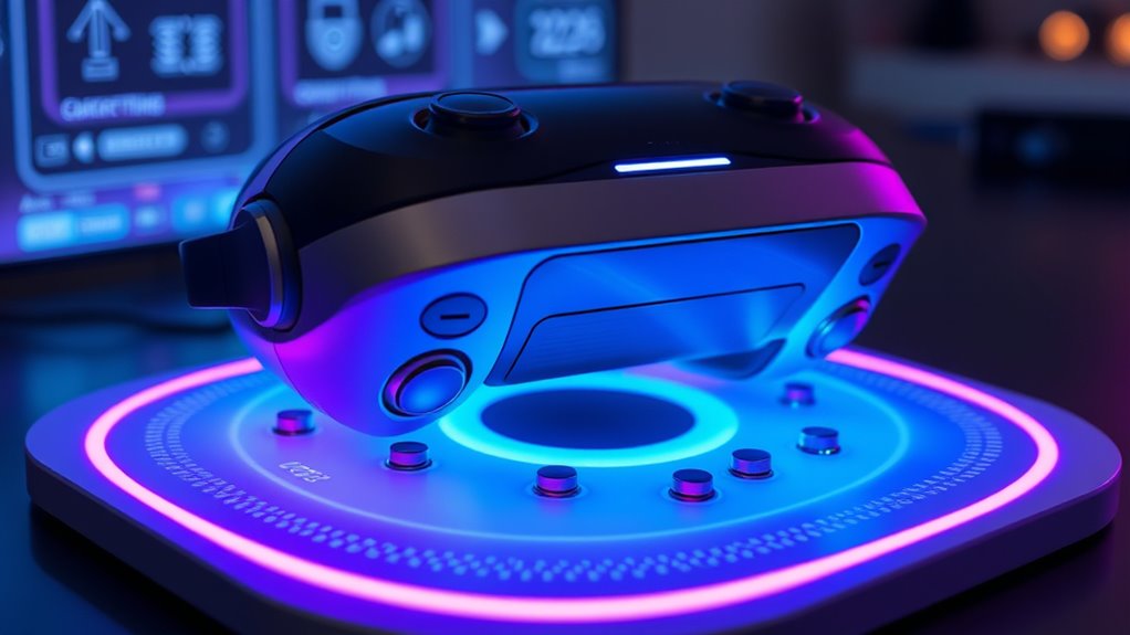 vr controller magnetic charging considerations