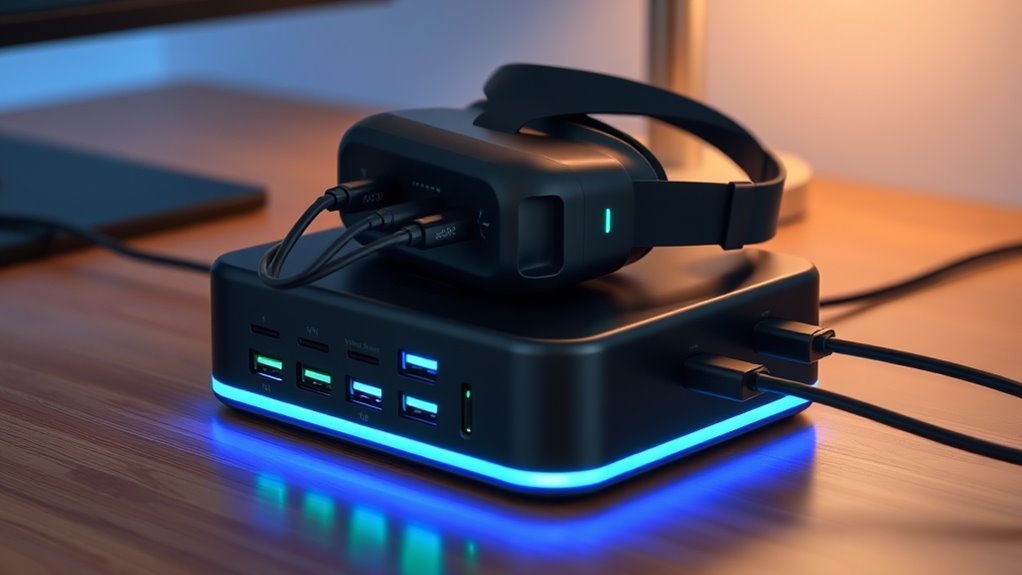 vr gear charging considerations