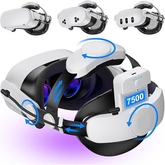 Kawaye VR Head Strap with Hot-Swap Battery