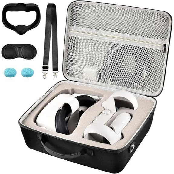 Comecase VR Headset Carrying Case with Accessories