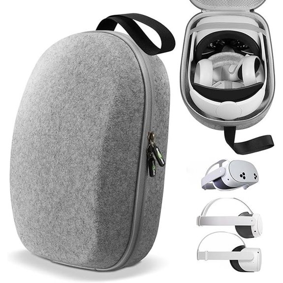 Meta Quest 3/2 Carrying Case with Accessories