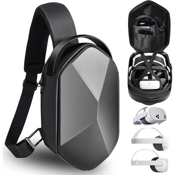 SARLAR VR Headset & Controller Travel Case