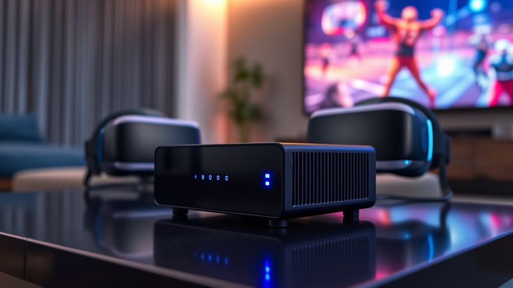 vr streaming cable modem