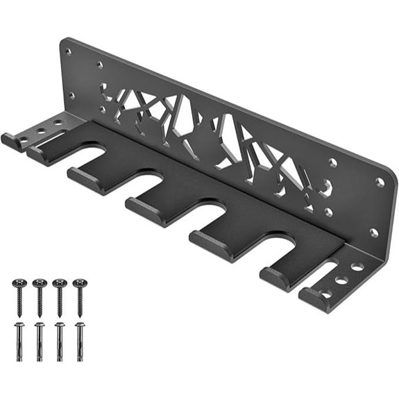 Kipika Wall-Mounted Barbell Holder and Storage Rack