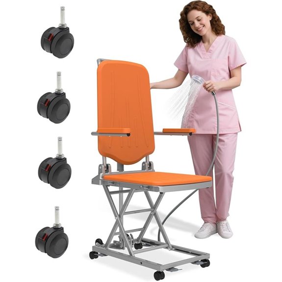 Aluminium Electric Lift Chair for Seniors Waterproof Foldable
