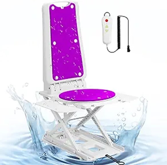Waterproof Electric Bathtub Lift with Swivel Seat