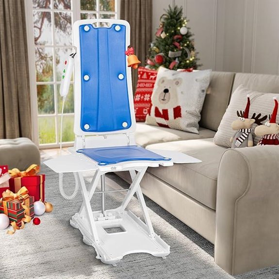 Electric Lift Chair with Waterproof Bath Function