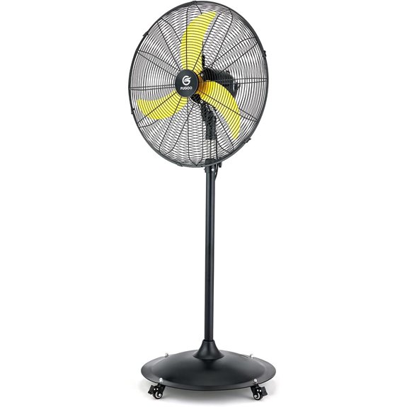 FUGOO 24 Waterproof Outdoor Oscillating Pedestal Fan