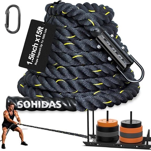 Weight Sled Rope for Fitness and Training