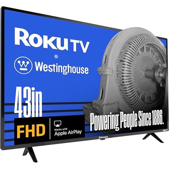 Westinghouse 43-Inch Roku Smart TV with Wi-Fi