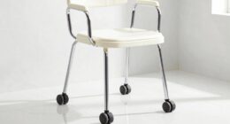 wheel equipped shower chairs