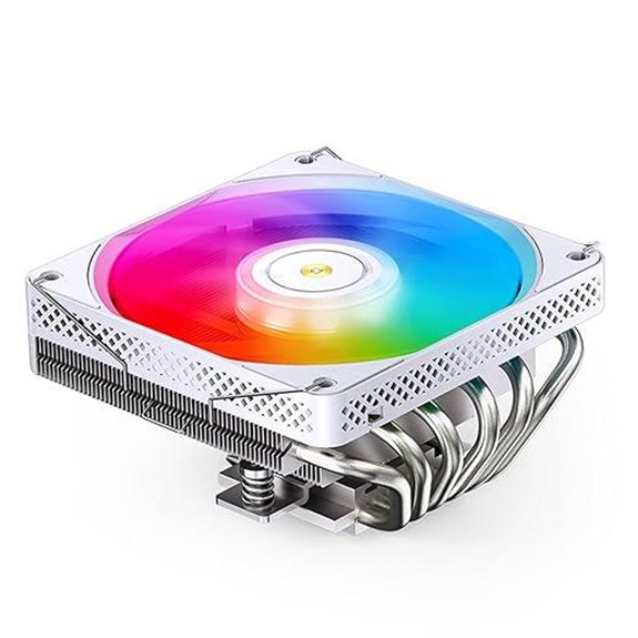 JONSBO HP600 White ARGB Low Profile CPU Cooler