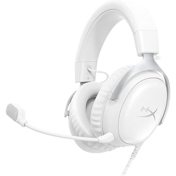 HyperX Cloud III Wired Gaming Headset (White)