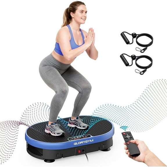 Vibration Plate Exercise Machine for Full Body Toning
