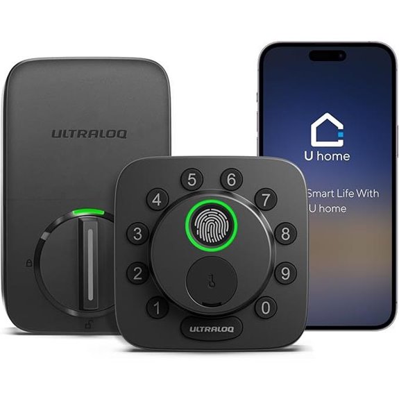 ULTRALOQ Bolt Smart Lock with Wi-Fi and App