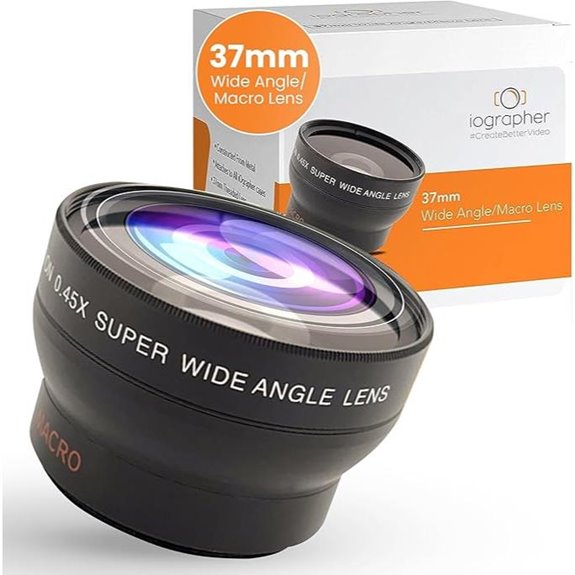 iOgrapher 37mm Wide Angle & Macro Phone Lens