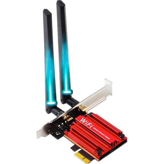 WiFi 6E AX210 PCIe Wireless Network Card