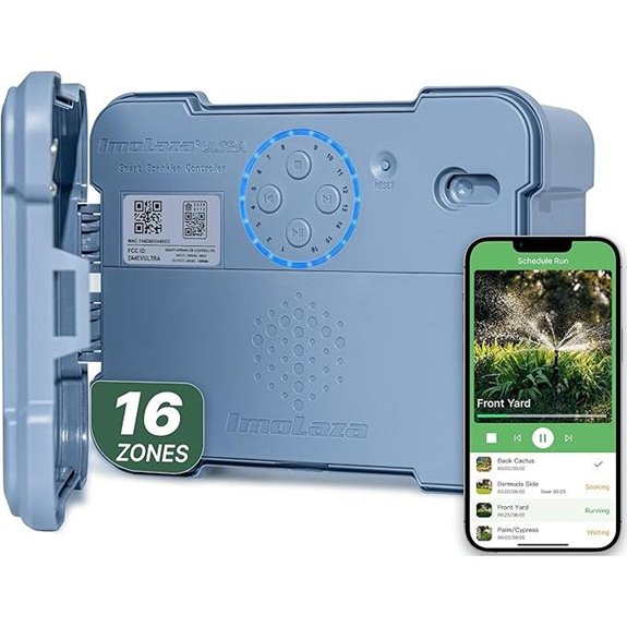 ImoLaza 16-Zone WiFi Smart Sprinkler Controller