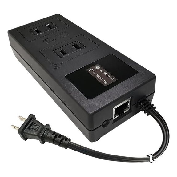 EZOutlet5-2R WiFi Remote Power Switch with Reboot