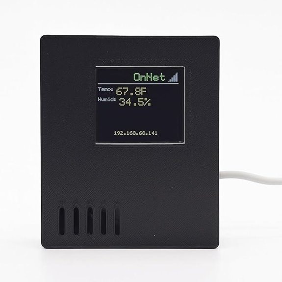 pp-Code WiFi Temperature & Humidity Sensor with Alerts