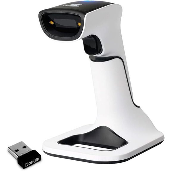 ScanAvenger Wireless 2D Barcode Scanner with Stand
