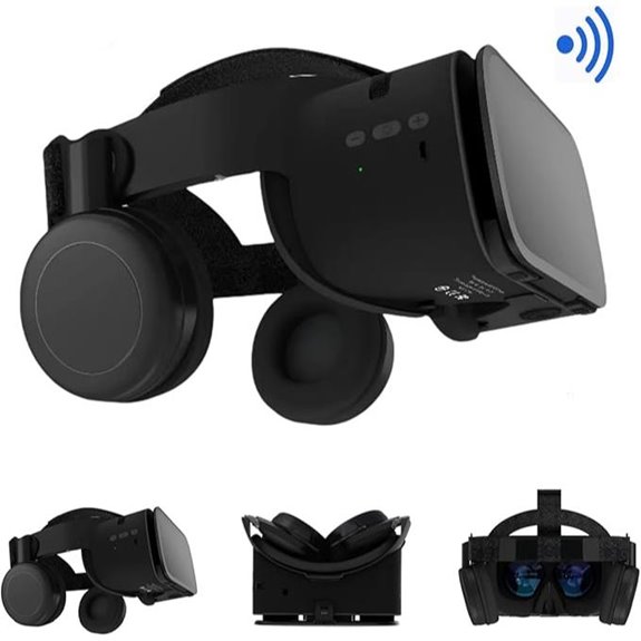 Wireless 3D VR Headset for iPhone and Android