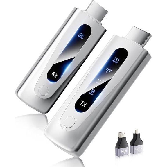 Wireless HDMI Transmitter & Receiver 4K/1080P 328FT