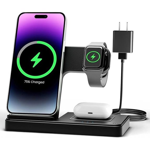3-in-1 Wireless Charging Station for Apple Devices